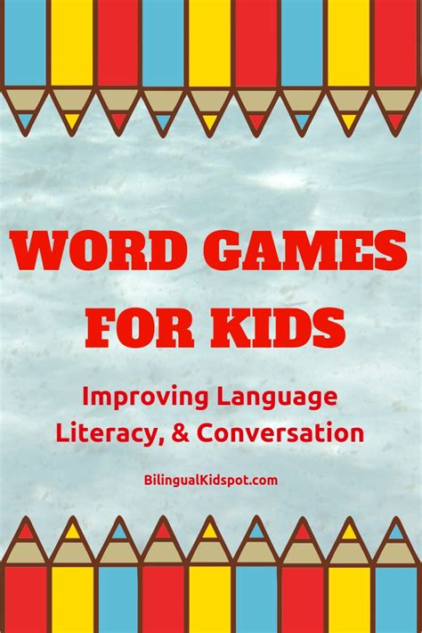 10 English Word Games for Kids – Fun Vocabulary Games.